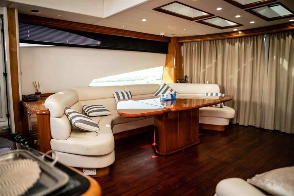 Sunseeker PRedator 95 yacht charter dubai 1