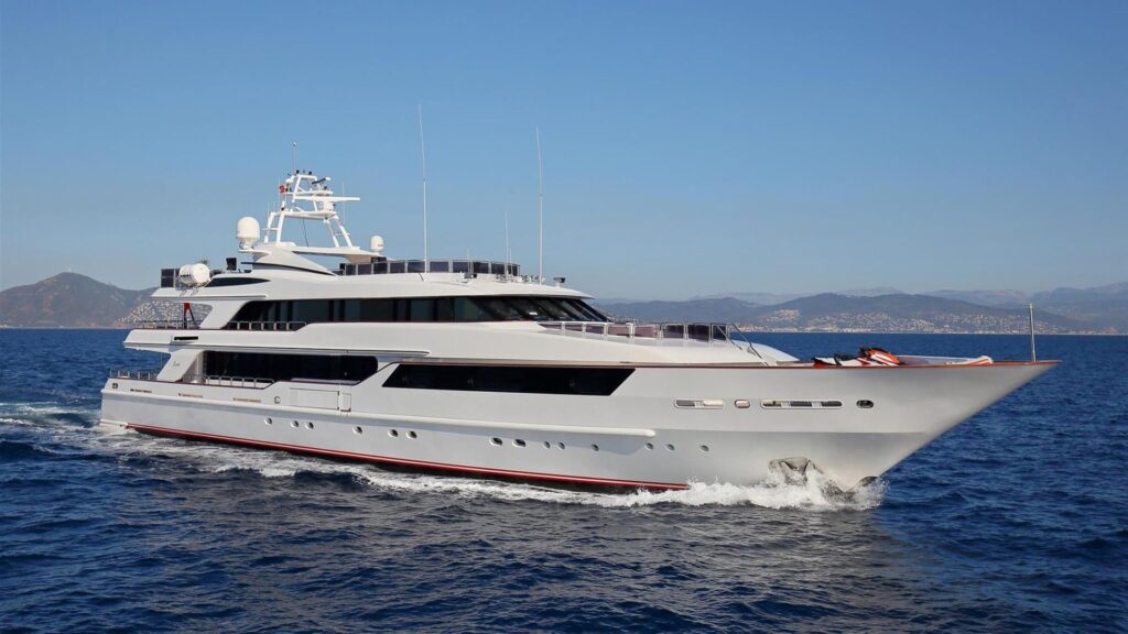 code 8 feadship yacht charter dubai