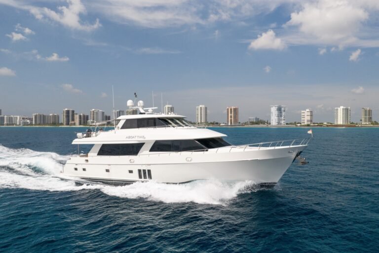 M/Y Aboat Time, Ocean Alexander yacht