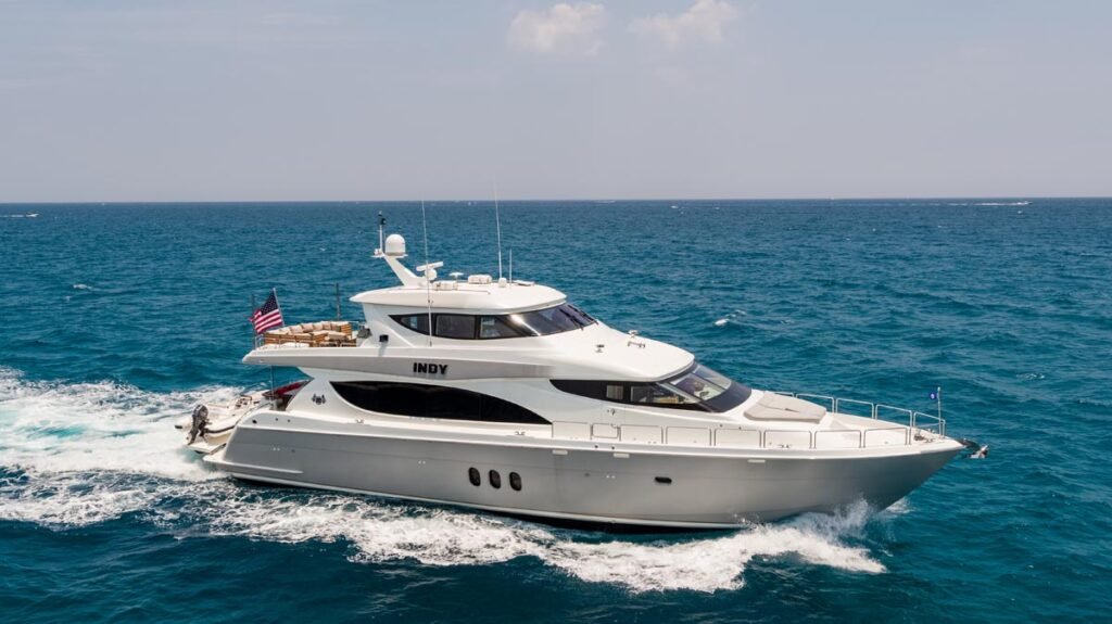 M/Y Indy, Hatteras yacht