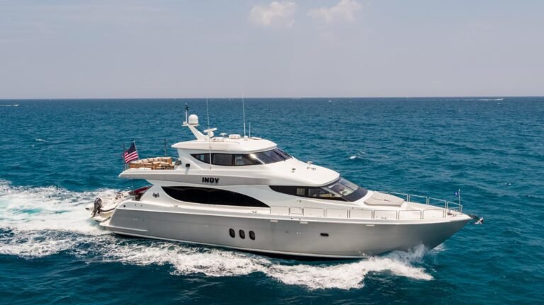 M/Y Indy, Hatteras yacht